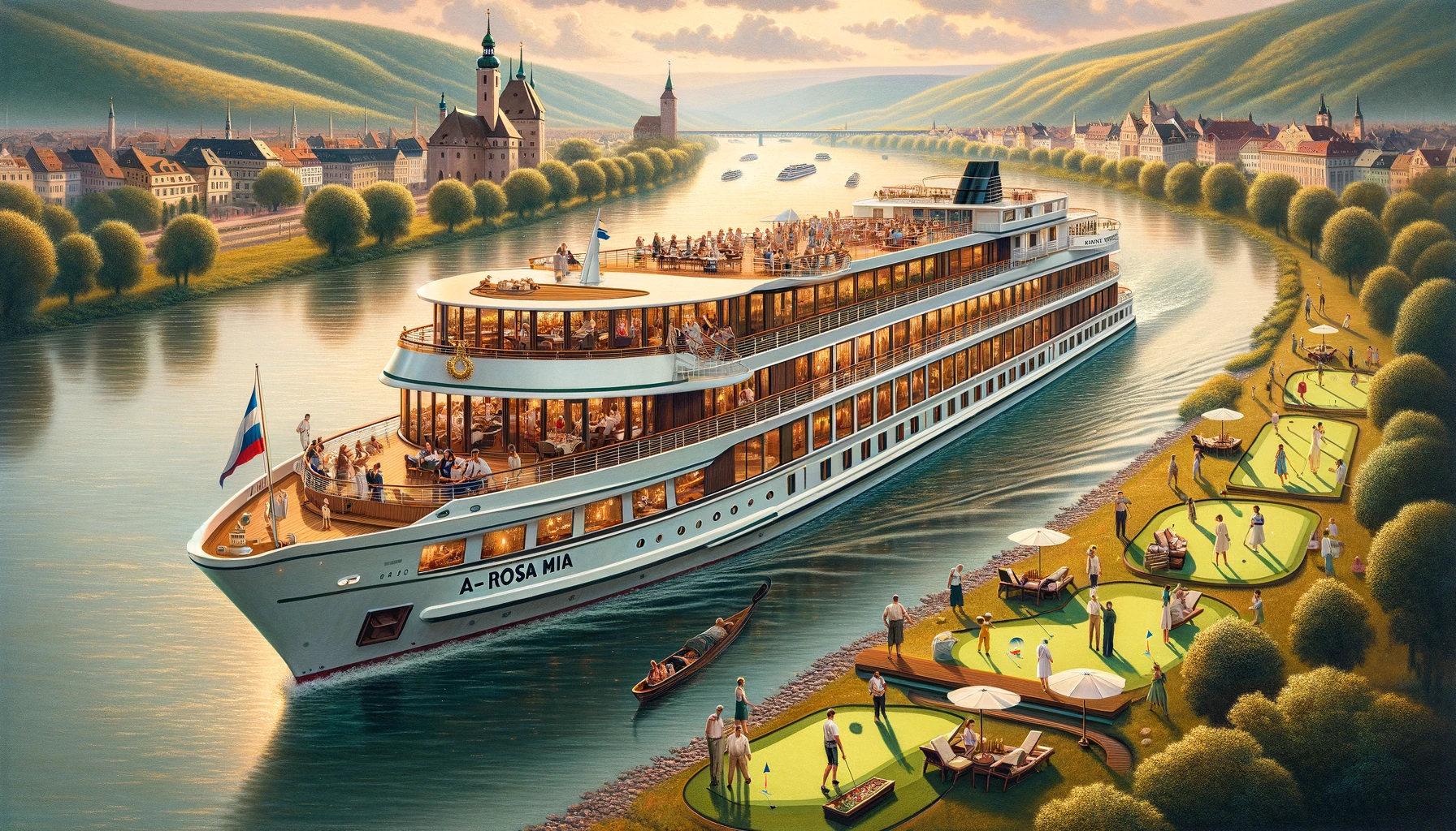 Entdecken Sie die Donau-Klassiker an Bord der A-ROSA MIA